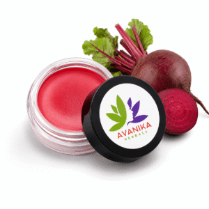 Avanika Herbals Beetroot Lip Balm | Natural Lip Care for Soft & Hydrated Lips